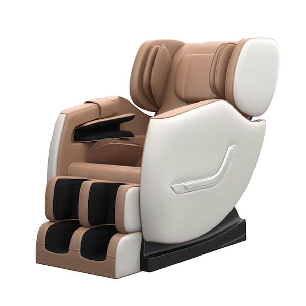 Massage Chair Recliner — Zero Gravity Beige